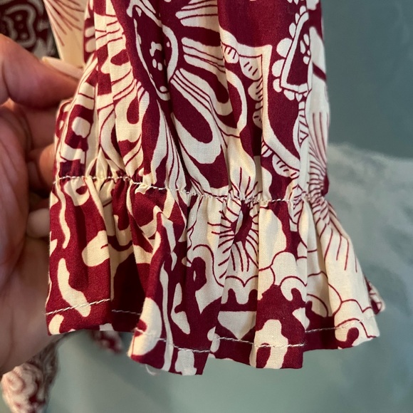 NWT- Adorable Western-inspired Long Sleeve Mini Dress - Picture 5 of 8